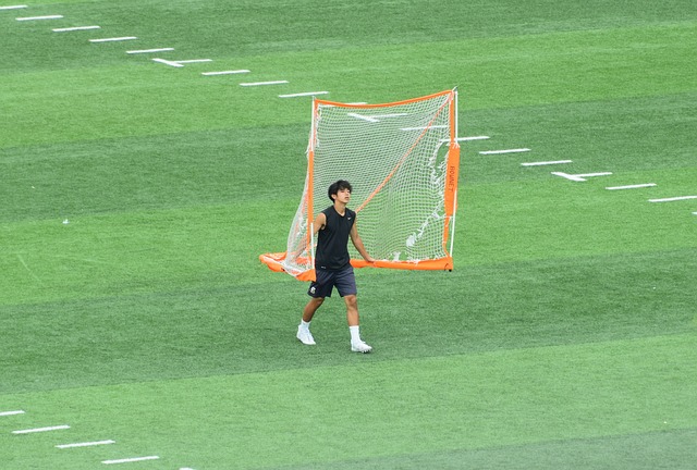 在大赛前开